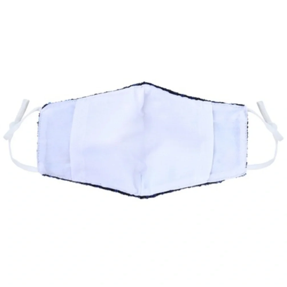 🆕3 Sequin Masks, washable